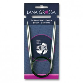 Круговые спицы Lana Grossa 60 см (латунь)